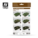 AFV Camouflage Colors NATO Armour Colors 6 x 8 ml