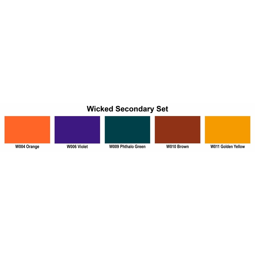 Wicked W104-00 Secondary Set 6 x 60 ml