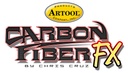 ARTOOL FH CFFX 1 Carbon Fiber FX (2 Stk.) Freihand Airbrush Schablonen von Chris Cruz