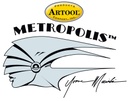 ARTOOL FH MET 1 Metropolis (6 Stk.) Freihand Airbrush Schablonen von Yvonne Mecialis