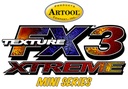 ARTOOL FH TFX 3 MS Texture FX 3 Xtreme Mini Series (3 Stk.) Freihand Airbrush Schablonen von Gerald Mendez