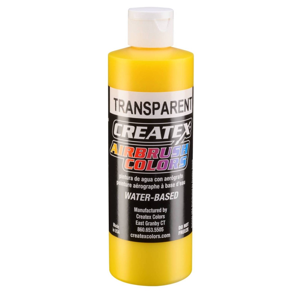 Createx 5114 Transparent Brite Yellow 240 ml