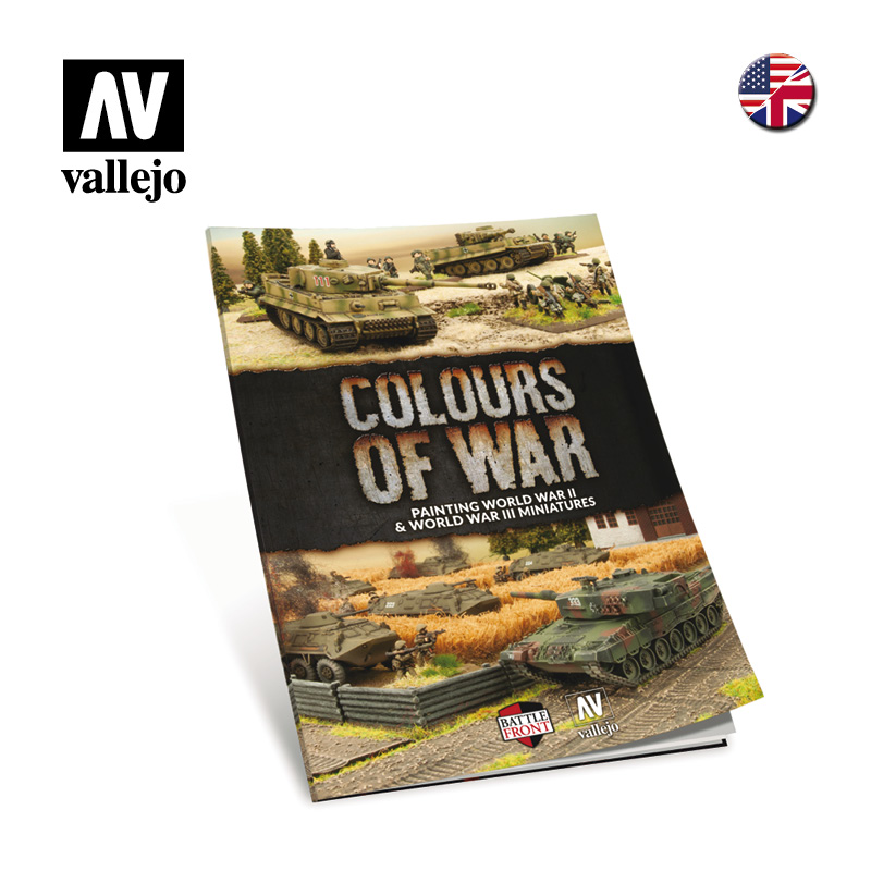 Colours of War - Painting WWII & WWIII Miniatures, Diverse Autoren,  140 Seiten, Sprache: englisch