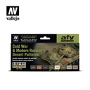 71620 AFV Color Series Cold War & Modern Russian Desert Patterns 8 x 17 ml