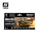 *WWIII Paint Set American Armour & Infantry 8 x 17 ml