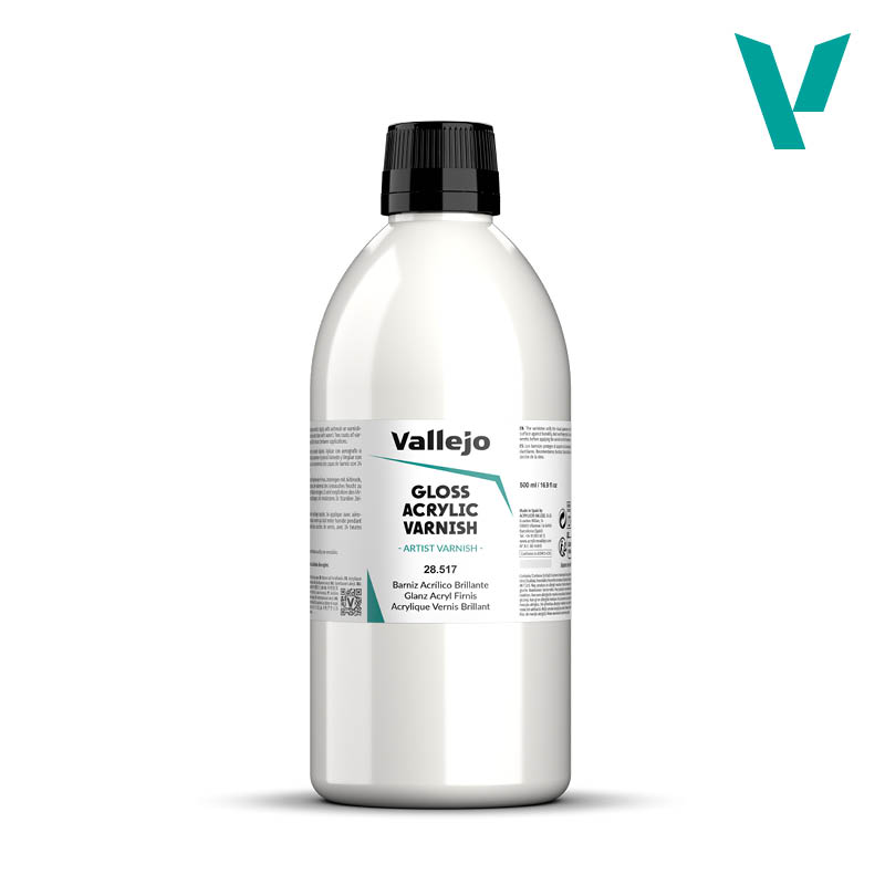 Vallejo Polyurethane Gloss Varnish 500 ml