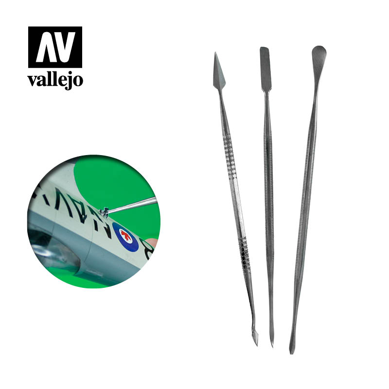 Set of 3 Stainless Steel Carvers (1/6 PU)