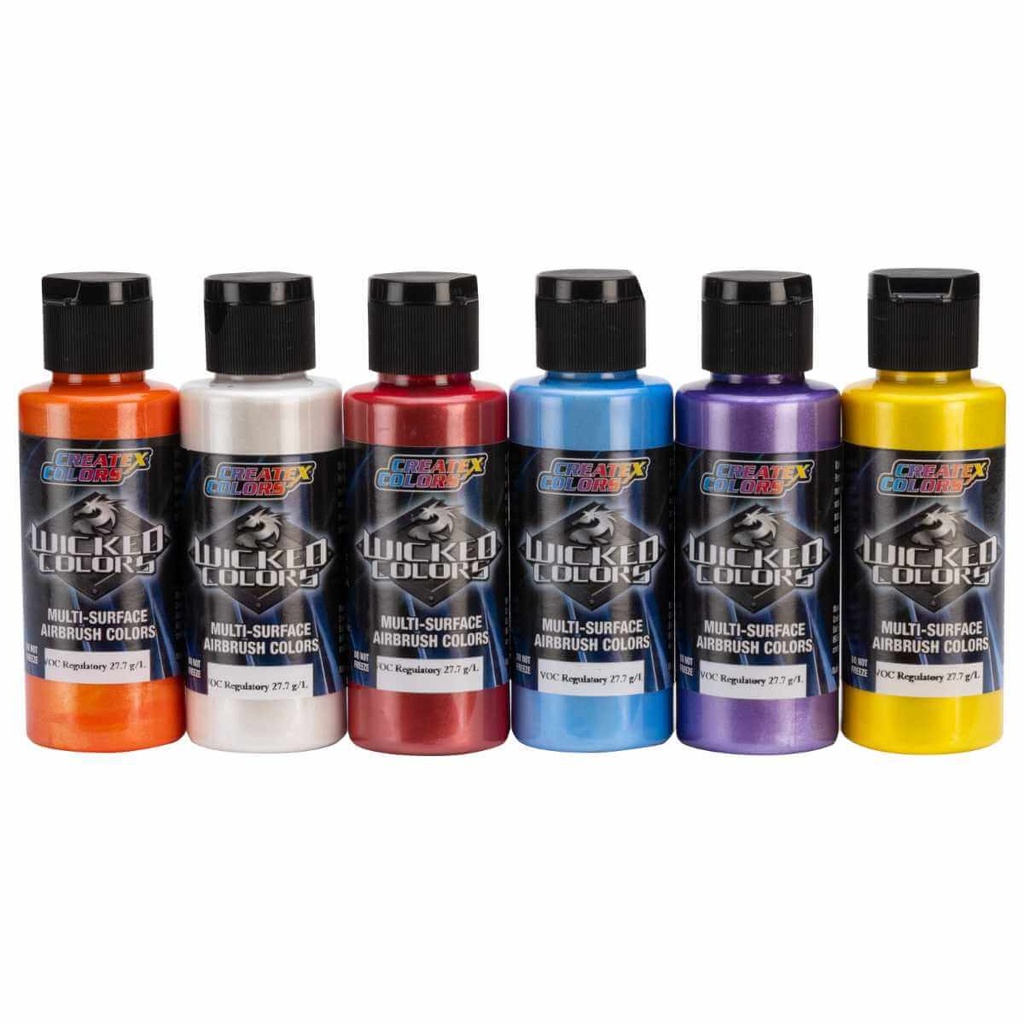 Wicked W132-02 Essential Pearlized Set 6 x 60 ml