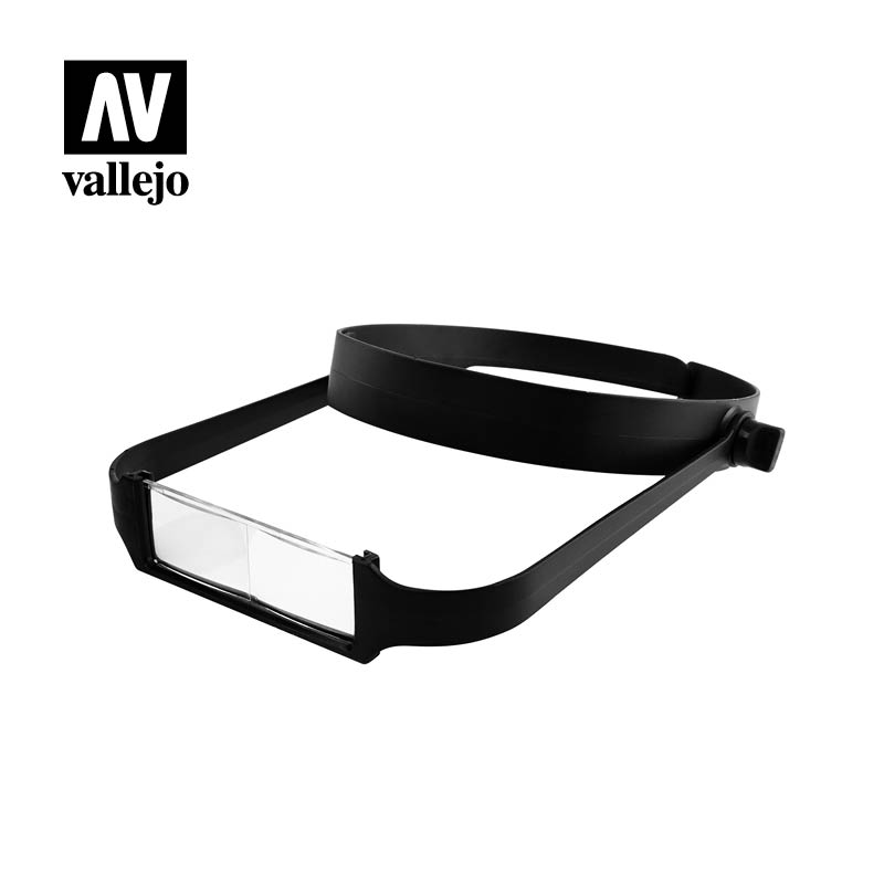 Lightweight Headband Magnifier with 4 Lenses (1/6 PU)