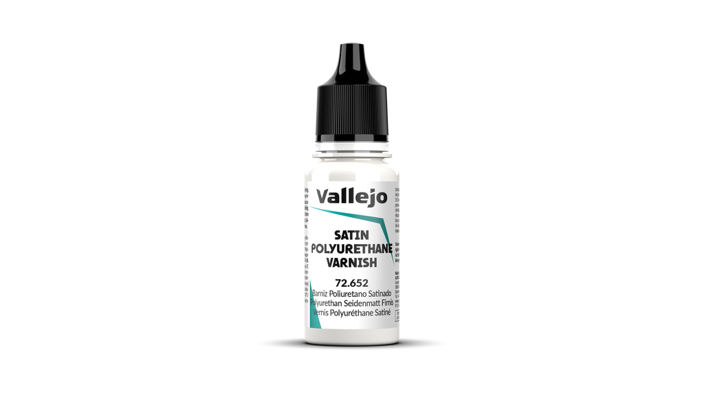 Vallejo Polyurethane Satin Varnish 18 ml