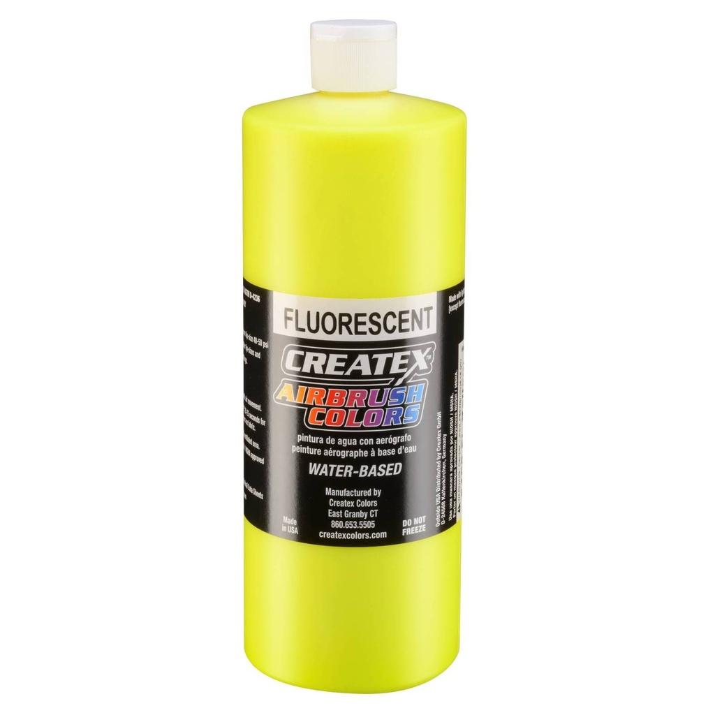 Createx 5405 Fluorescent Yellow 960 ml