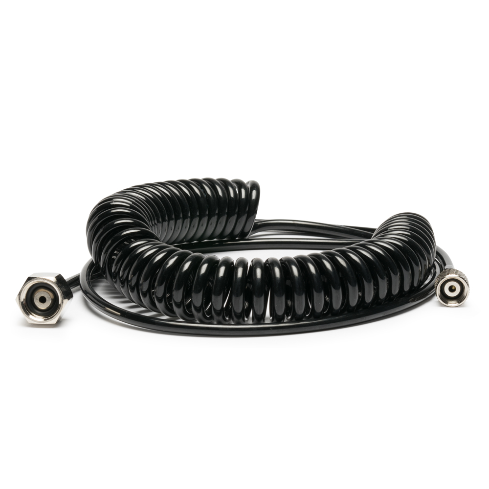 CT I 10 Coiled Air Hose with 1/4″ fem. thread and 1/8″ fem. thread, 3.00 m (195904)