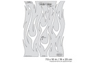 ARTOOL FOR 3 SP Freehand Airbrush Template Flame-o-rama Slash by Craig Fraser (200324)