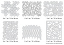 ARTOOL FH FXII 14 MS FX II Mini Series (6 pcs.) Freehand Airbrush Templates by Craig Fraser (200408)