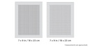 ARTOOL FH CFFX 1 Carbon Fiber FX (2 pcs.) Freehand Airbrush Templates by Chris Cruz (200494)