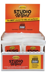 6 600 POP Artool Studio Wipes Display w/ 24 Count Pouches (206408)