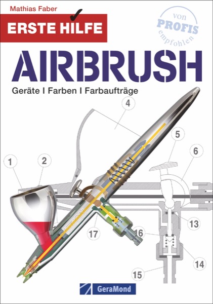 Erste Hilfe Airbrush, Mathias Faber, 160 Pages, Language: German