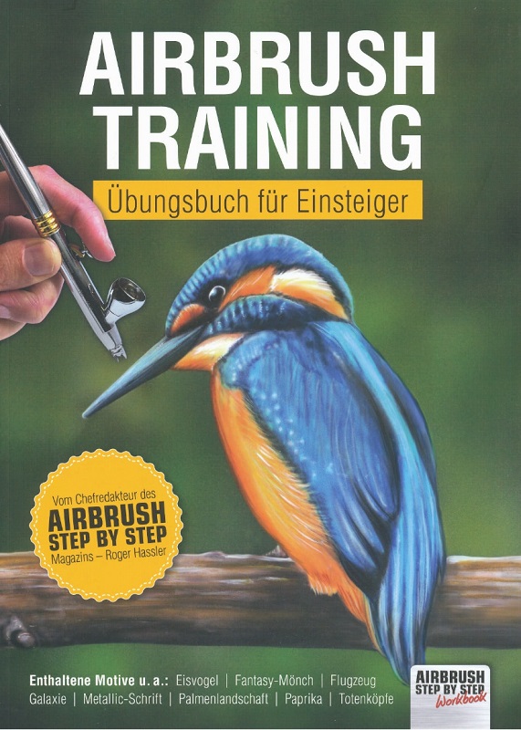 *Airbrush-Training, Roger Hassler, 68 Pages, Language: German