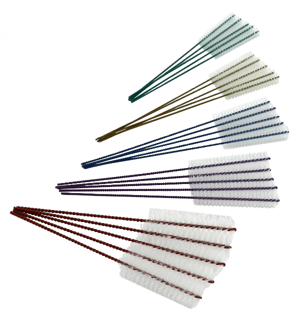 Airbrush Cleaning Brushes 5 x purple - 5 mm