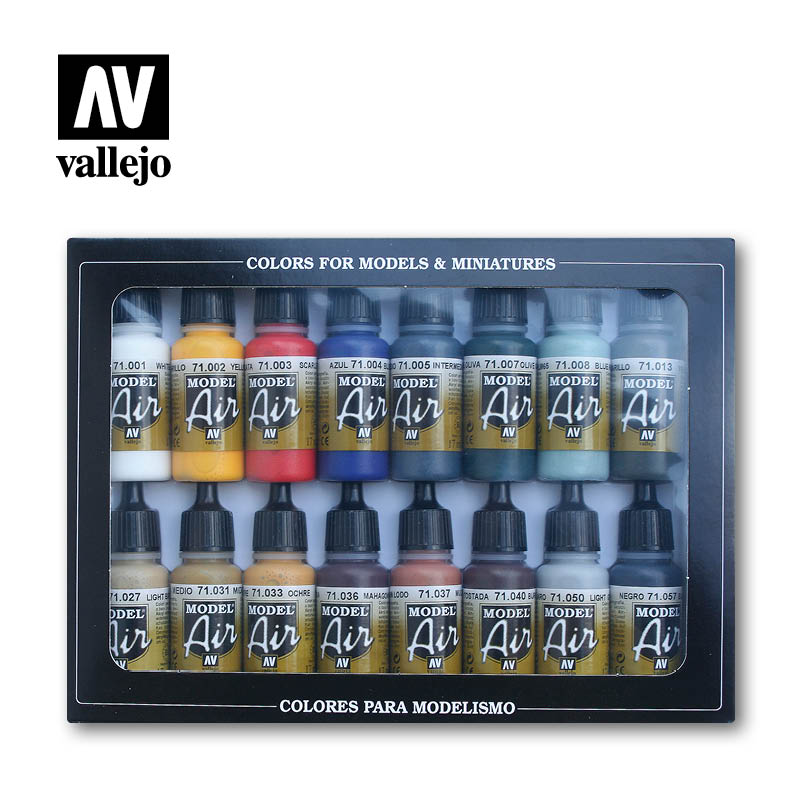 Model Air Set Basic Colors 16 x 17 ml (100501)