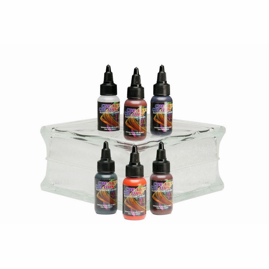 Createx Illustration 5082-01 Secondary Set 6 x 30 ml