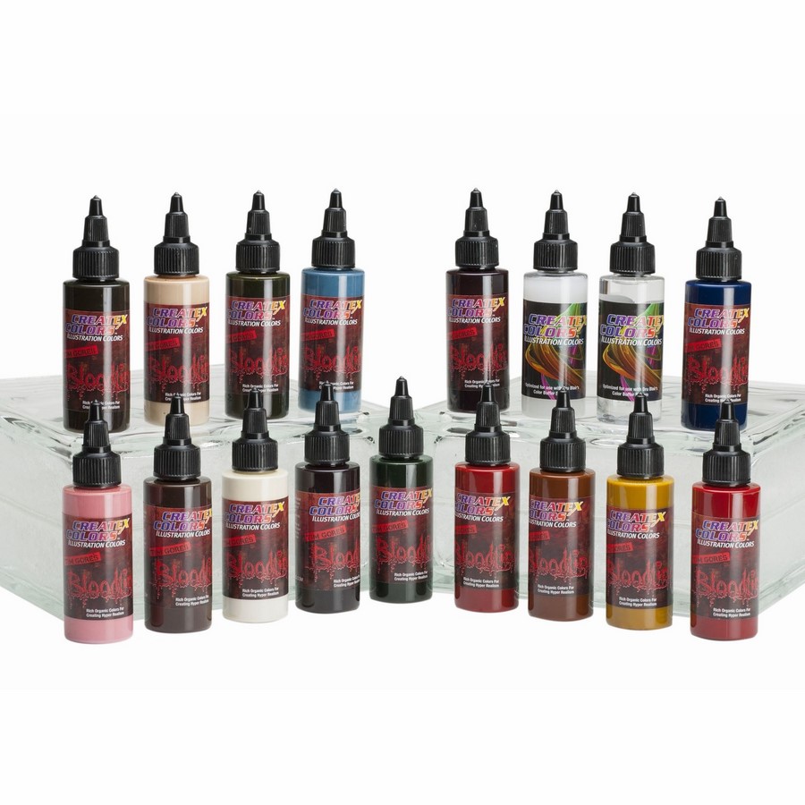 Createx Illustration 5083-00 Bloodline Master Set 17 x 60 ml