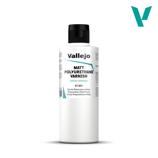 Vallejo Polyurethane Matt Varnish 200 ml