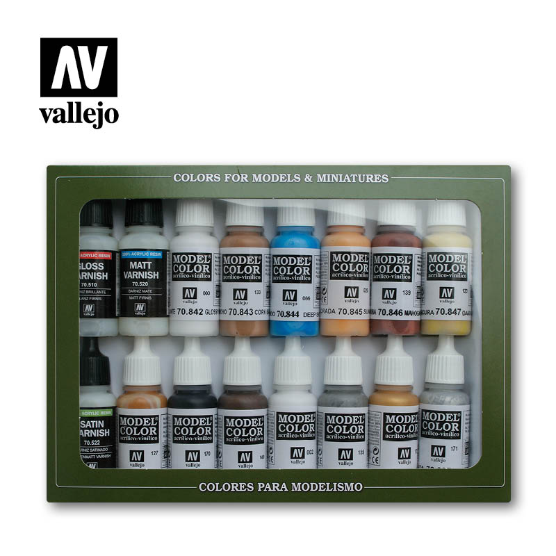 *Model Color Set Folkstone Specialist 16 x 17 ml