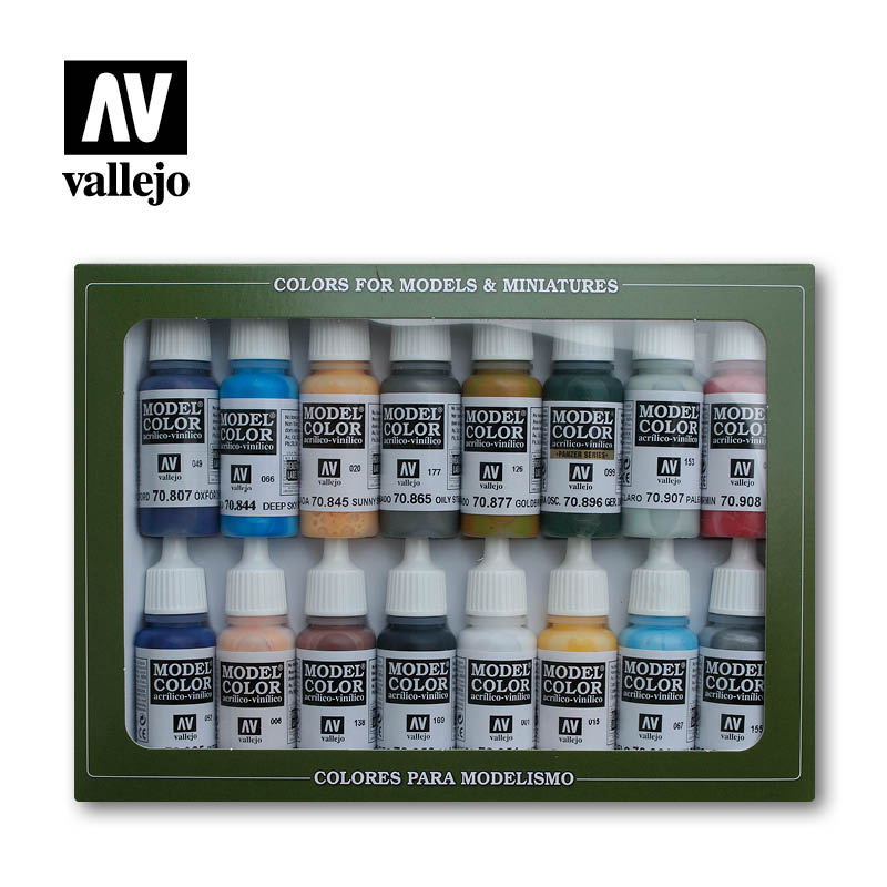 *Model Color Set American Civil War 16 x 17 ml