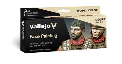 Figure Color Series Set Face Paintig 8 x 17 ml