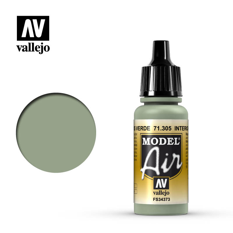 Model Air 305 Interior Grey Green 17 ml