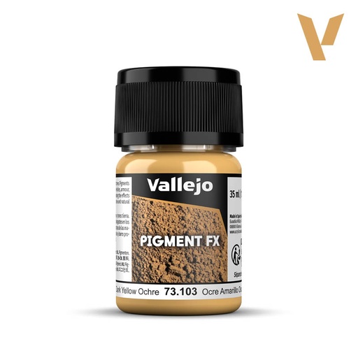 Vallejo Pigments Dark Yellow Ocre 35 ml