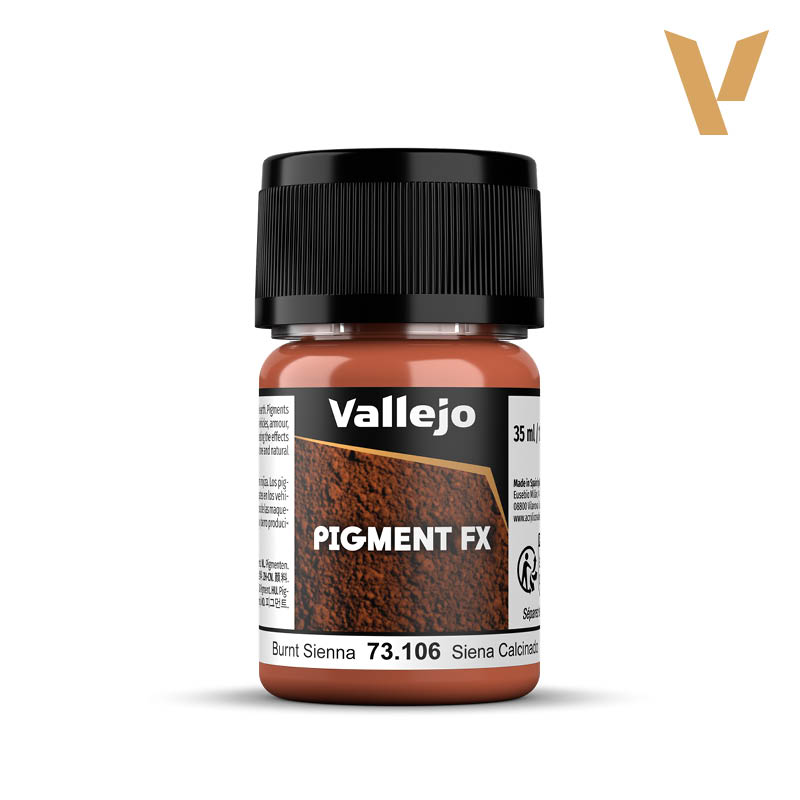 Vallejo Pigments Burnt Sienna 35 ml