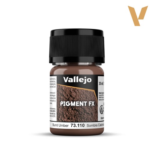 Vallejo Pigments Burnt Umber 35 ml