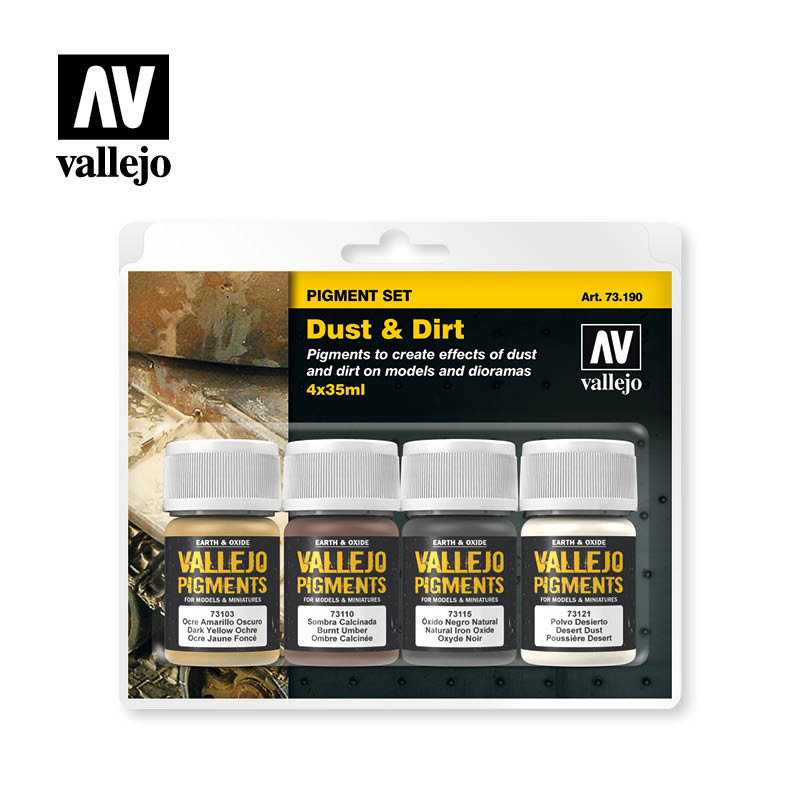 Pigment Set Dust & Dirt 4 x 35 ml