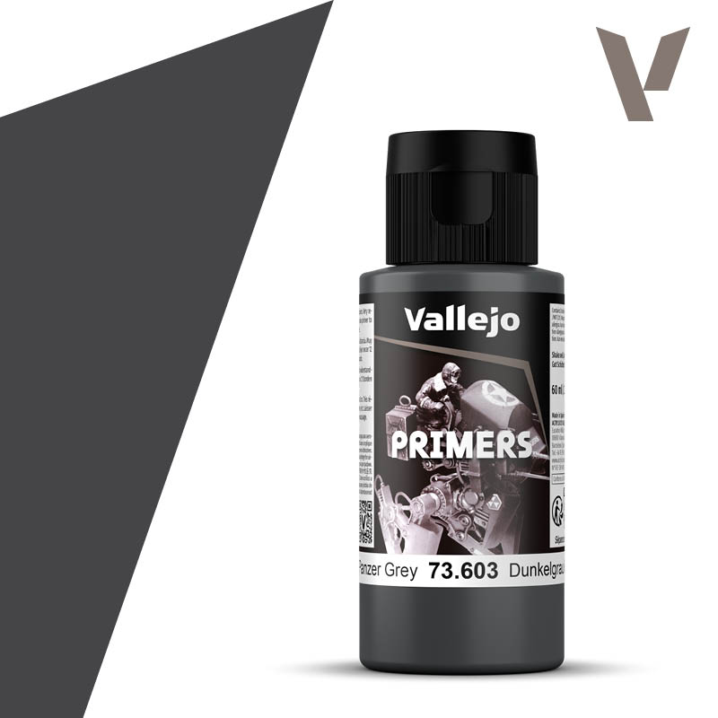 Vallejo Primer German Panzer Grey RAL 7021 60 ml