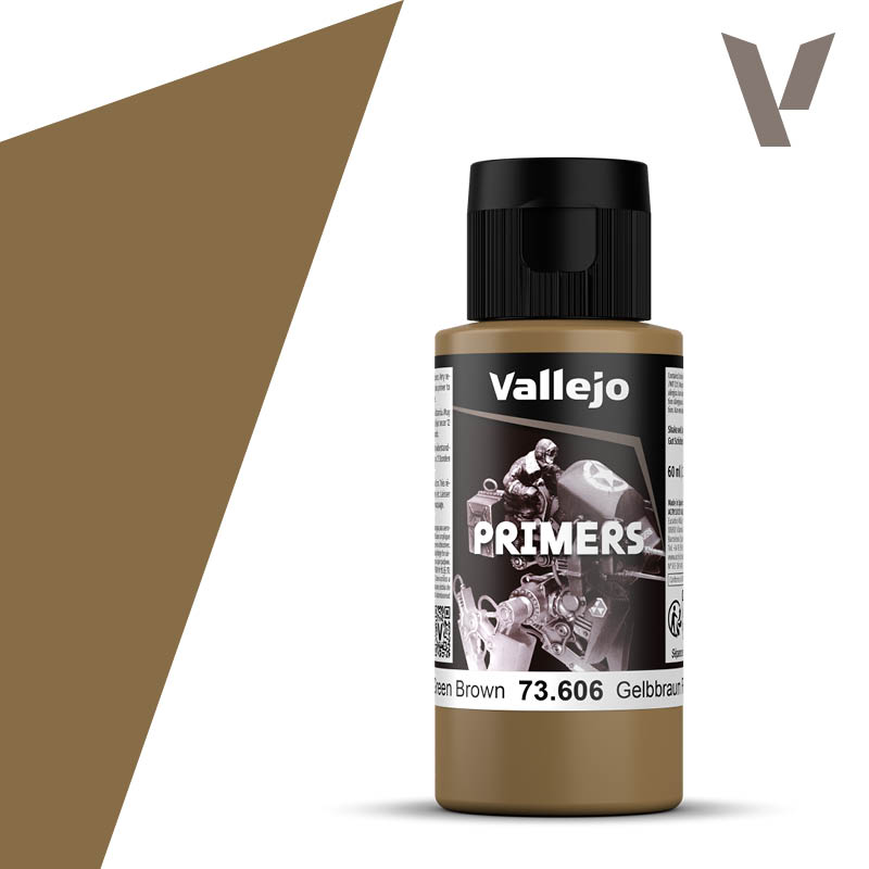 Vallejo Primer German Green Brown RAL 8000 60 ml