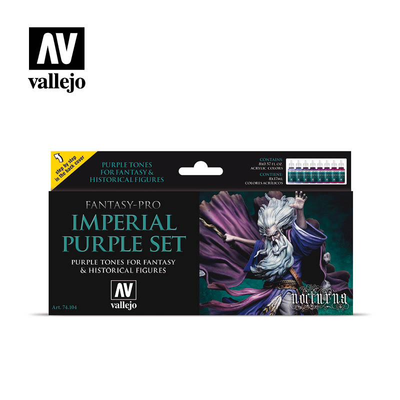 Fantasy Pro Nocturna Imperial Purple Set 8 x 17 ml