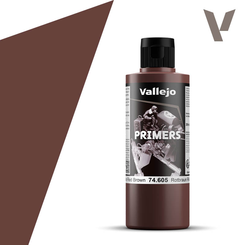 Vallejo Primer German Red Brown RAL 8012 200 ml