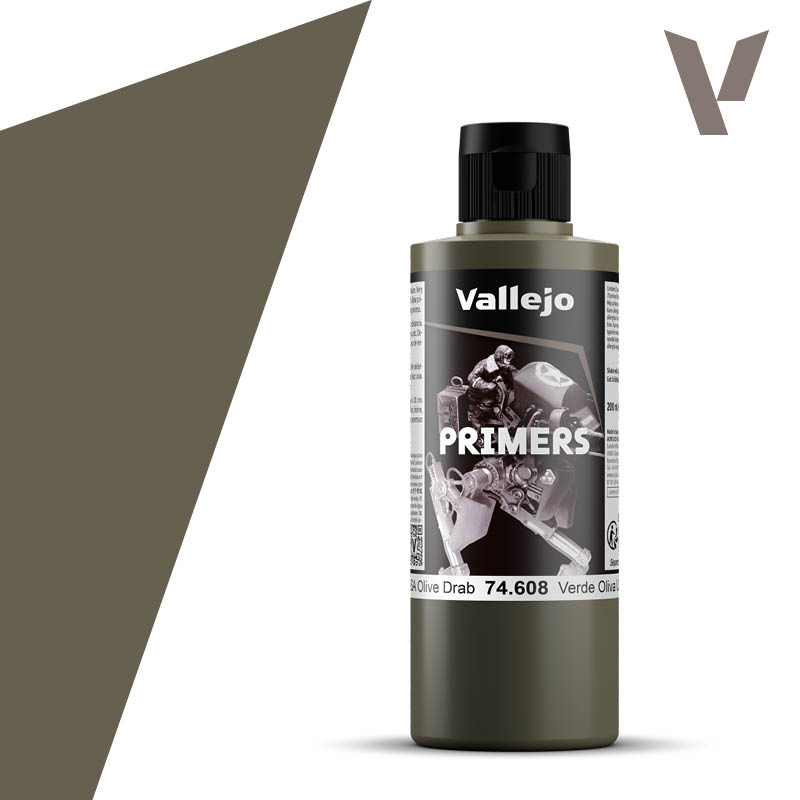 Vallejo Primer U.S. Olive Drab 200 ml