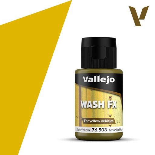 Vallejo Model Wash Dark Yellow Rush 35 ml