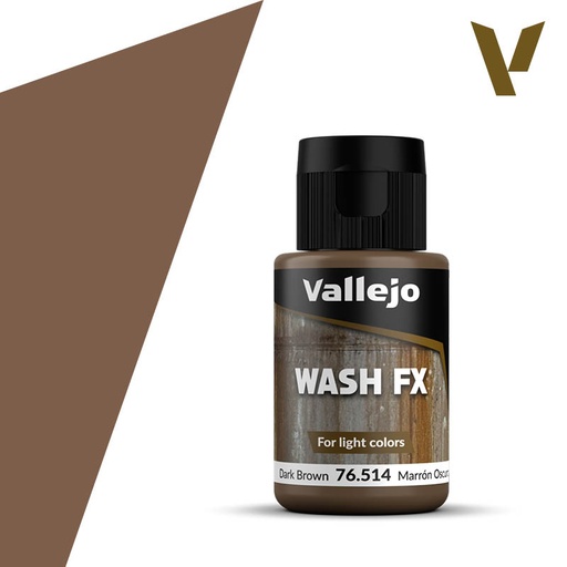 Vallejo Model Wash Dark Brown 35 ml