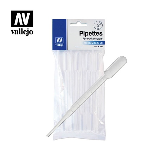 [526003] Pipettes Medium Size 8x3 ml