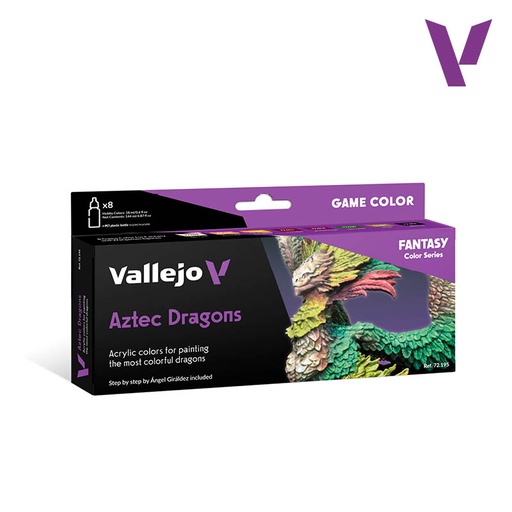 [572195] Aztec Dragons Set 8 x 18 ml