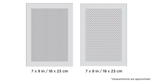 [IW-FHCFFX1] ARTOOL FH CFFX 1 Carbon Fiber FX (2 pcs.) Freehand Airbrush Templates by Chris Cruz (200494)