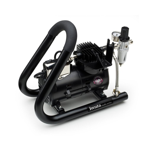 [IW-IS875HTDE] IS 875HT DE Iwata Smart Jet Plus Tubular 220V Airbrush Kompressor (200603)