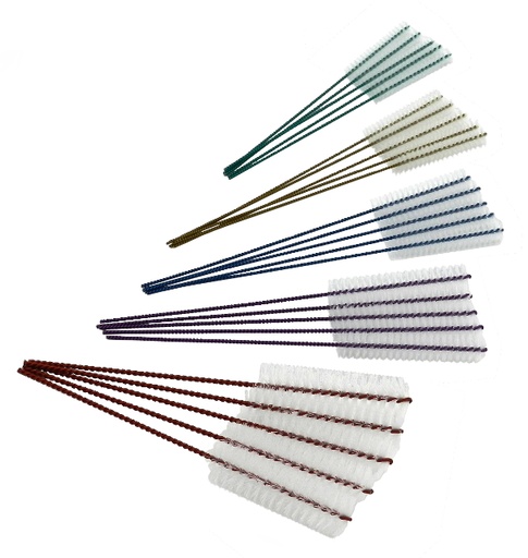 [300662] Airbrush Cleaning Brushes 5 x green - 2.5 mm