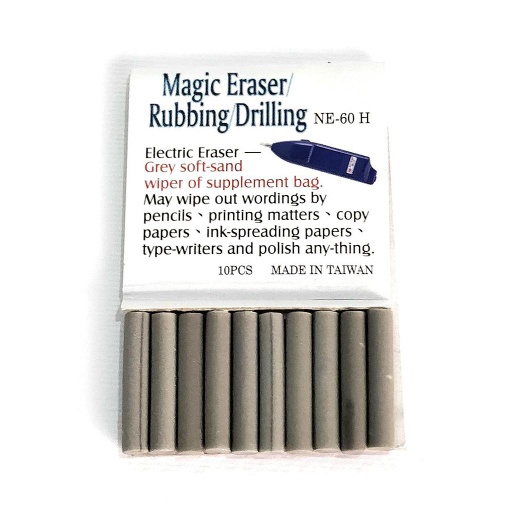 [300693] Eraser Refill Grey/Hard 10 pcs. for NE60