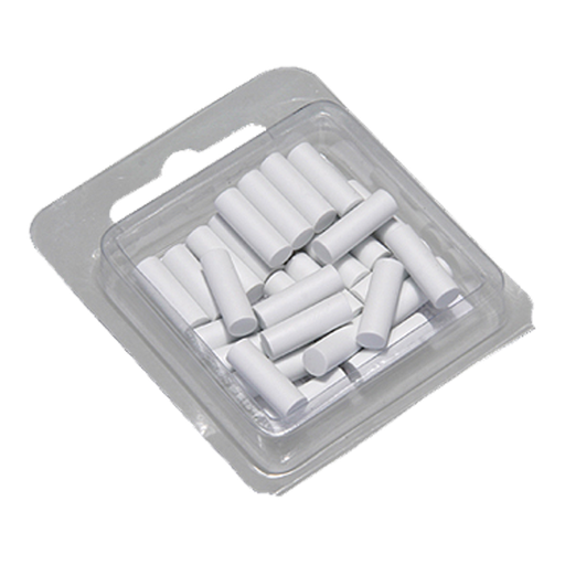 [300695] Eraser Refill White/Medium 30 pcs. for CREATEX Battery Eraser