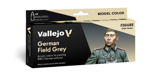 [570181] Figure Color Series German Field Grey 8 x 17 ml